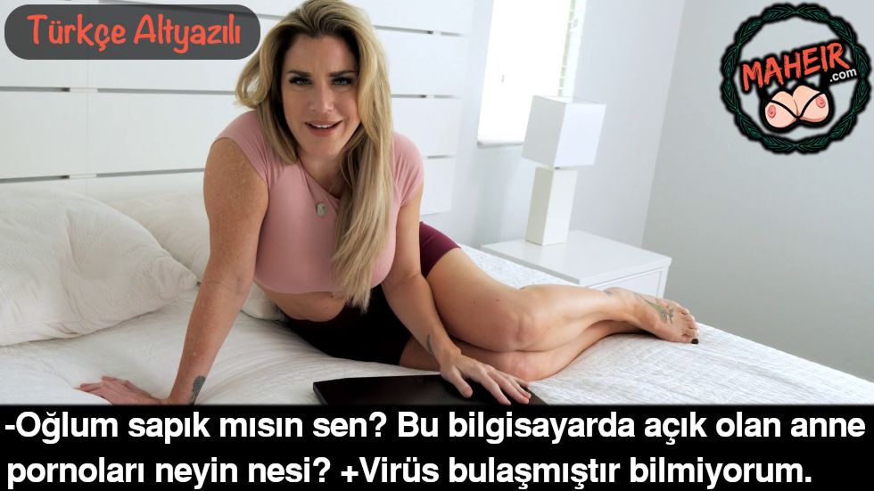 Bilgisayarda İzlediğim Anne Porno Açık Kalmış Annem Görmüş