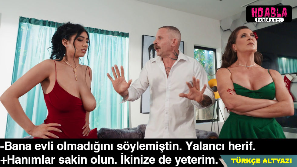 Noel günü genç sevgilisiyle sevişirken olgun karısına basıldı